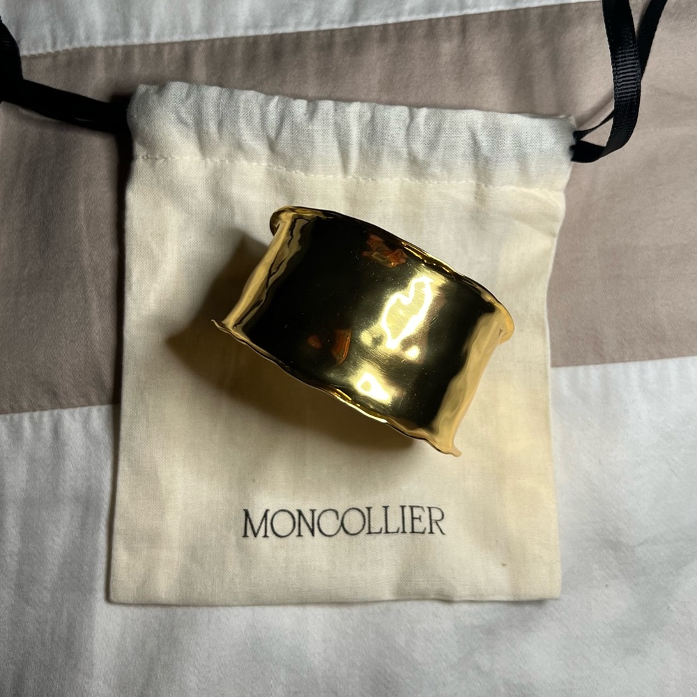 BRAND NEW Moncollier Nous Bracelet 18K Gold Plated Brass